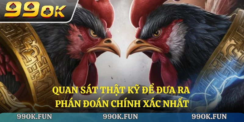 Quan sát thật kỹ để đưa ra phán đoán chính xác nhất